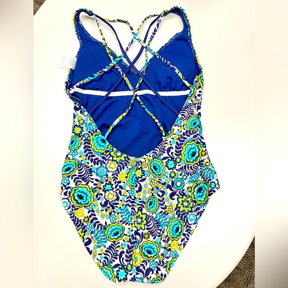 Low Back Crisscross Swimsuit - Picture 2 of 13